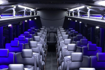 Austin Charter Bus Interior