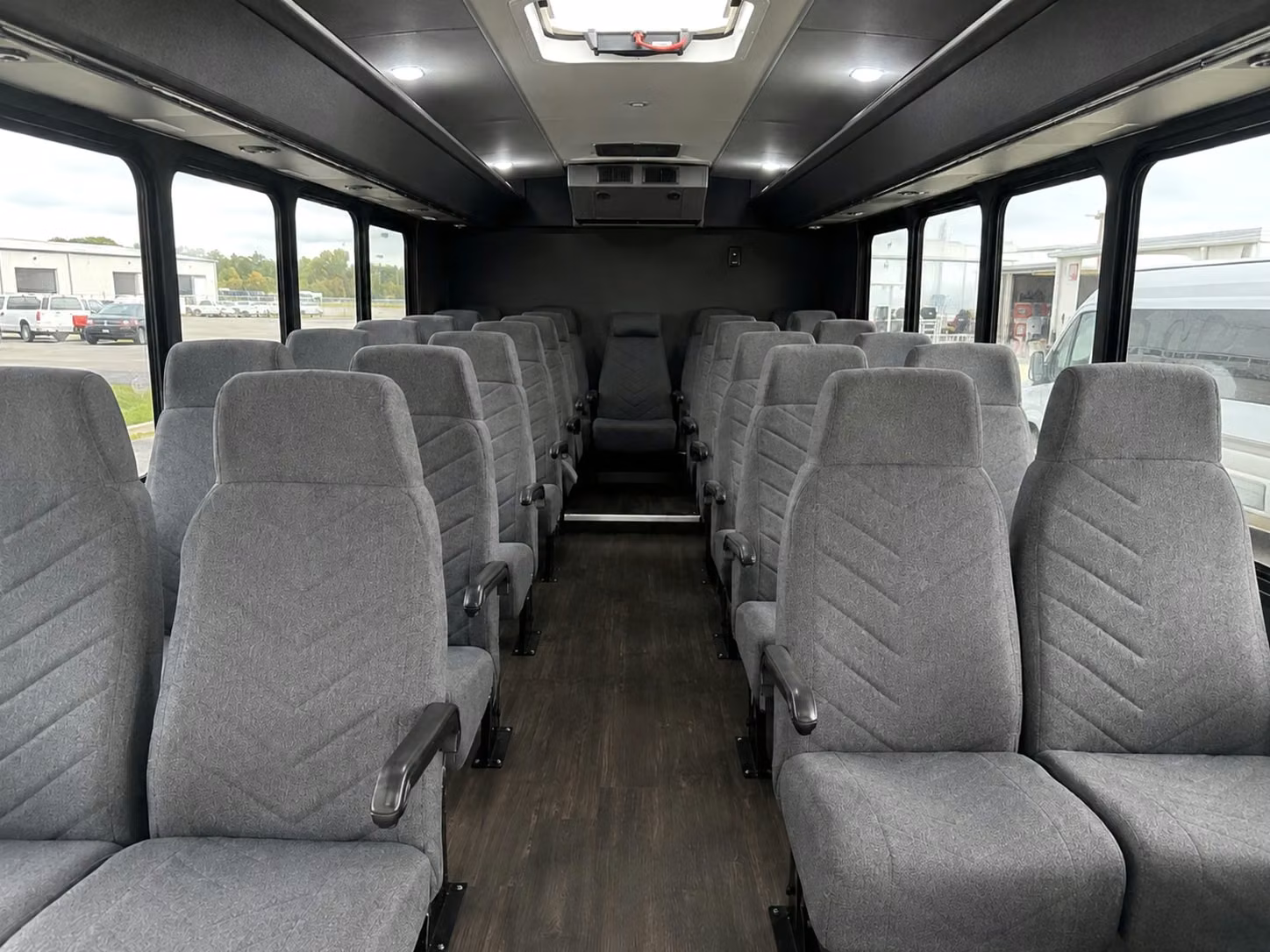 18 passenger minibus inside