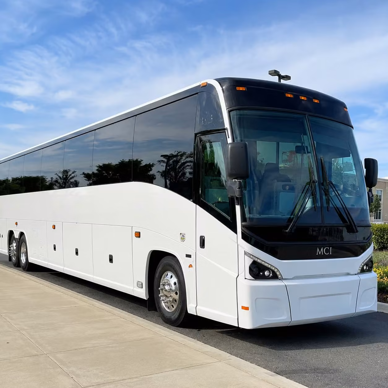 56 passenger charter bus