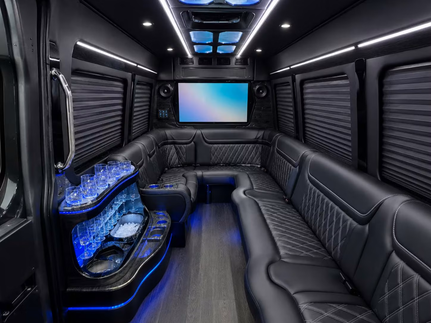 corporate event bus rentals for austin retreats team building and client entertainment