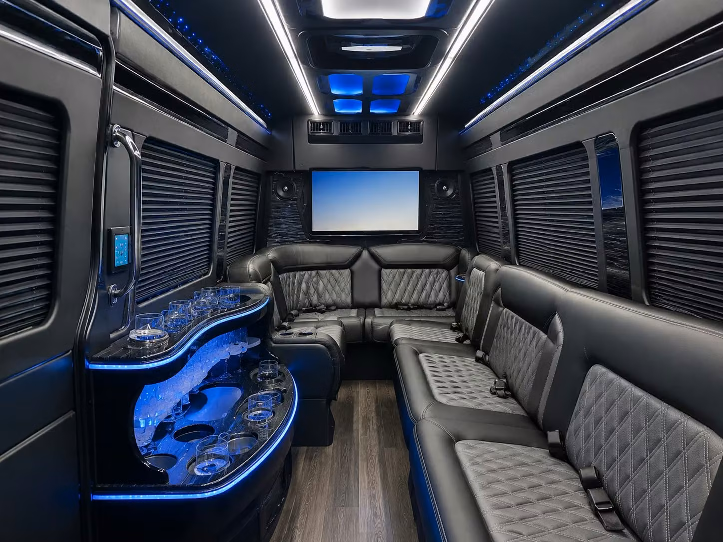 rehearsal dinner shuttle bus rentals in austin