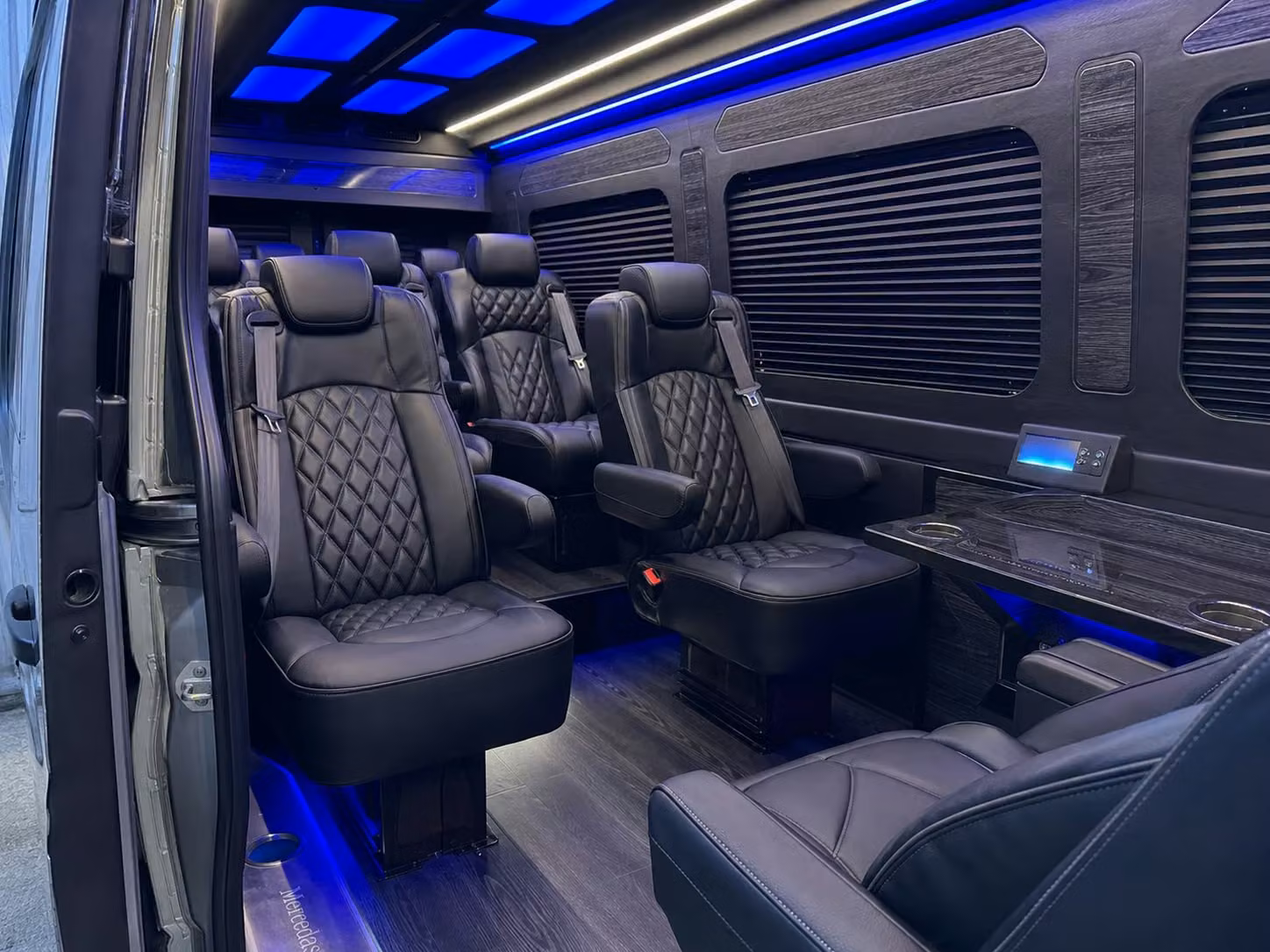 sprinter van transportation for groups and events across austin